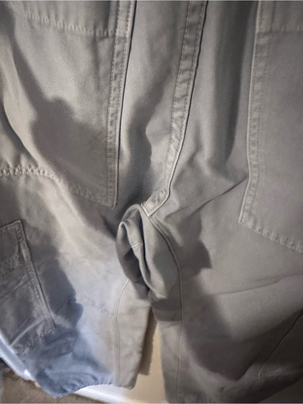 NWT Citizens of Humanity Marcelle cargo pants june blue 27 - Picture 6 of 9
